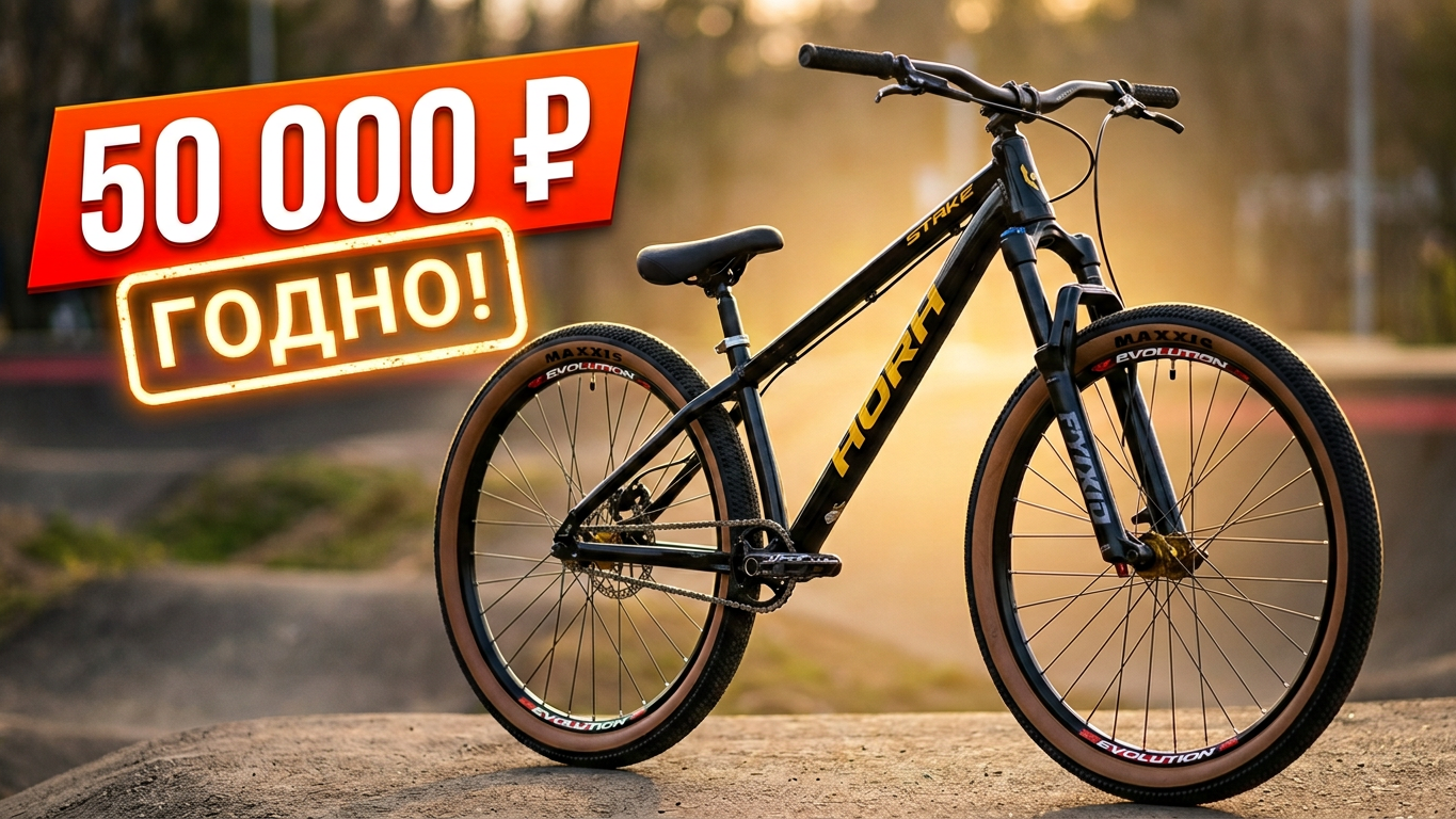 HORH STAKE PRO 26 — кастомный дёрт-байк